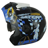 Casco Ich 3110 Kids Eracer Negro Naranja